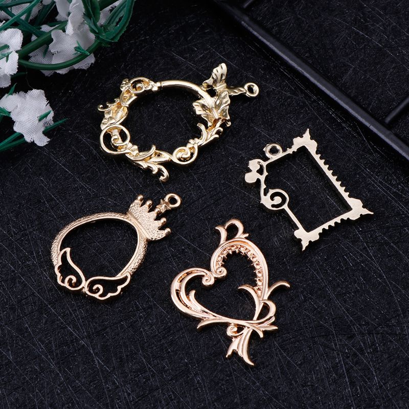 Jewelry Making Watches - 4 Pcs Logam Bingkai Antik Indah