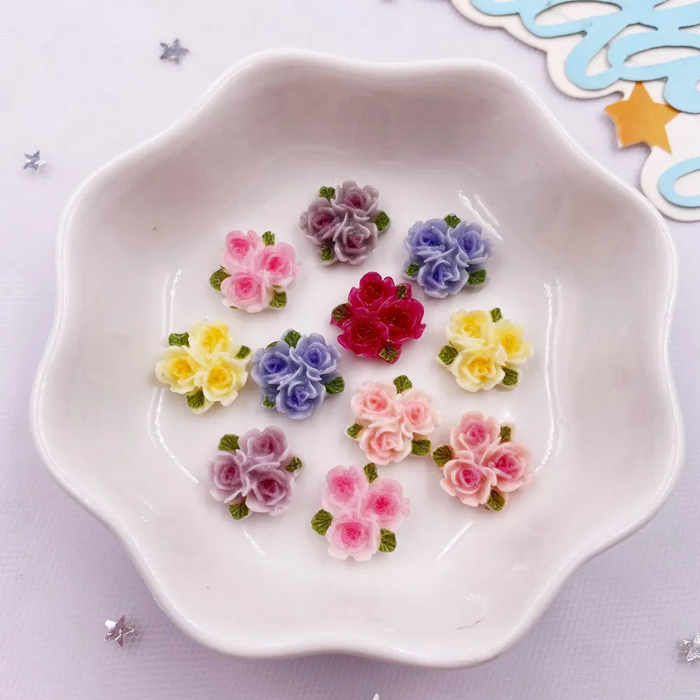 Paradise Jewelry & Watches Dolphin Mall - 50 buah Resin Mini warna-warni tiga