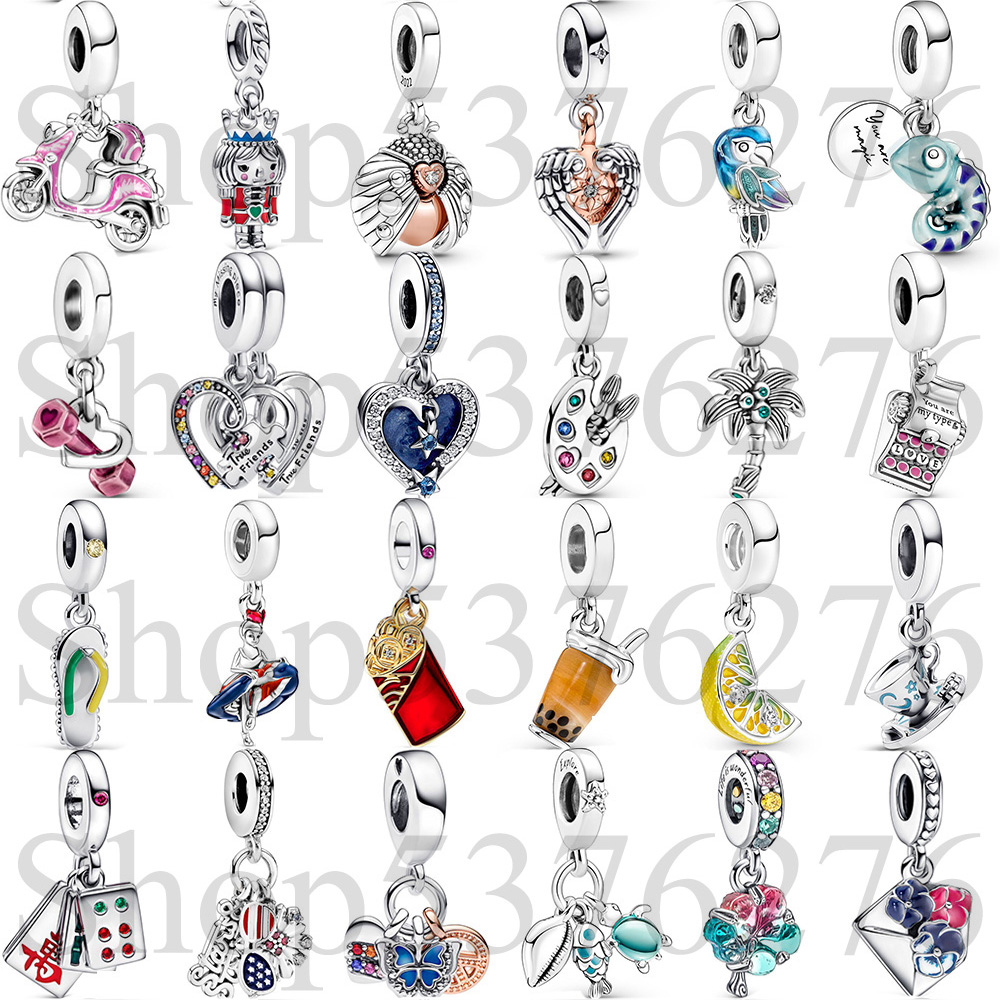 Paradise Jewelry & Watches Dolphin Mall - Gantungan Manik Perak 925 Sterling Bentuk