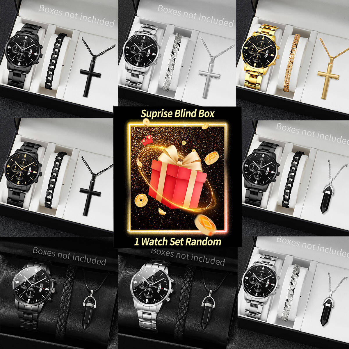Jewelry Watch - Jam Tangan Misteri Kejutan Kotak Buta-3