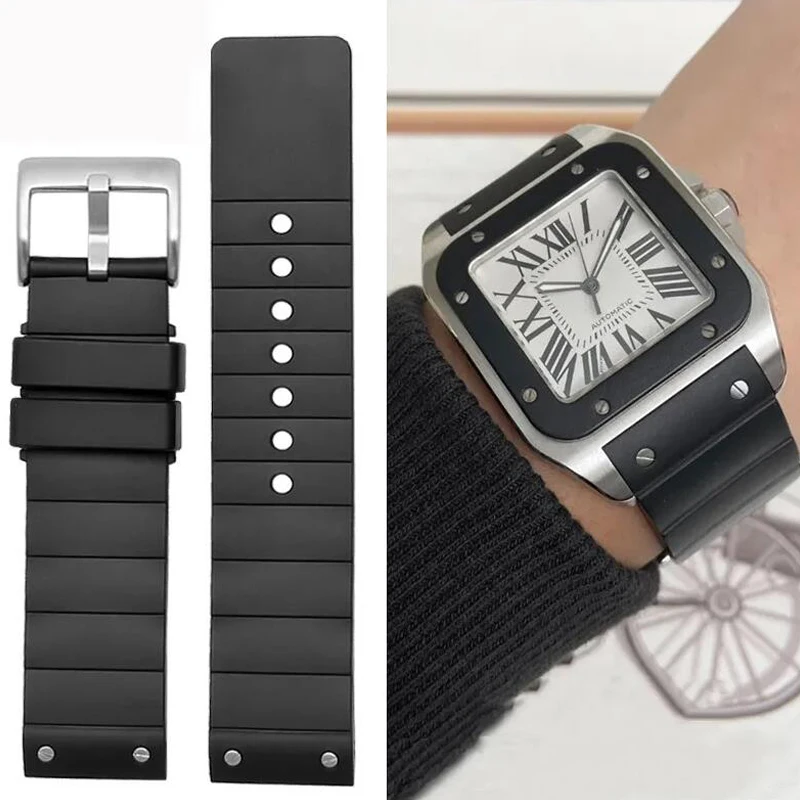 Cartier Watch Santos - Tali jam kualitas tinggi untuk Cartier