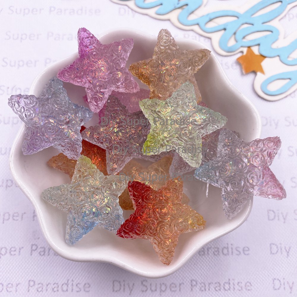 Paradise Jewelry & Watches Dolphin Mall - 10 Buah Patung Bintang Mawar Warna-warni