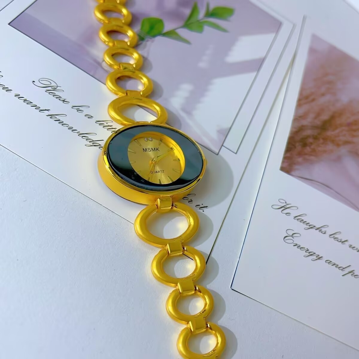 Jewelry Watches Gold - Jam Tangan Berlapis Emas 24K Amerika