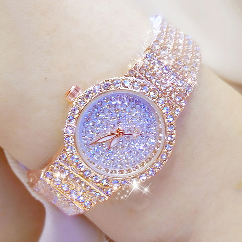 Jam tangan wanita BS jam tanga - Jewelry Watches Gold ulasan dan harga