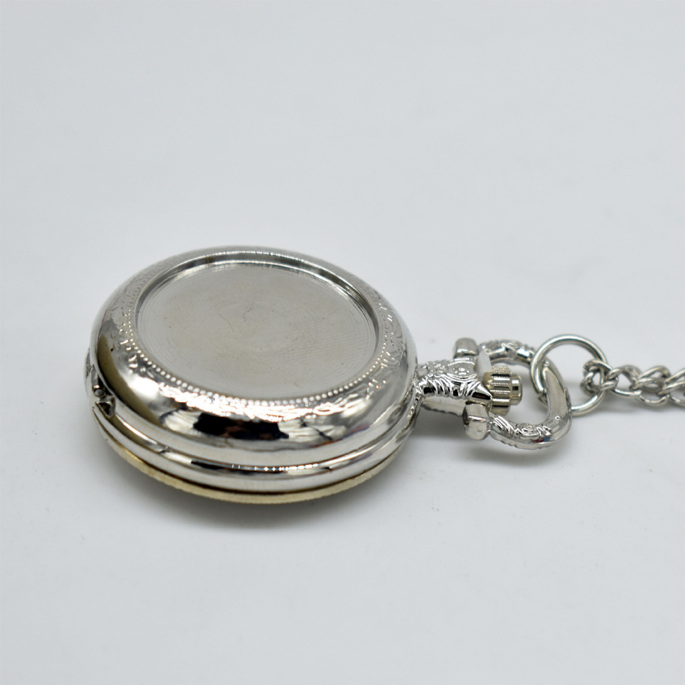 Kalung Liontin Jam Saku Logam  - Jewelry Watch ulasan dan harga