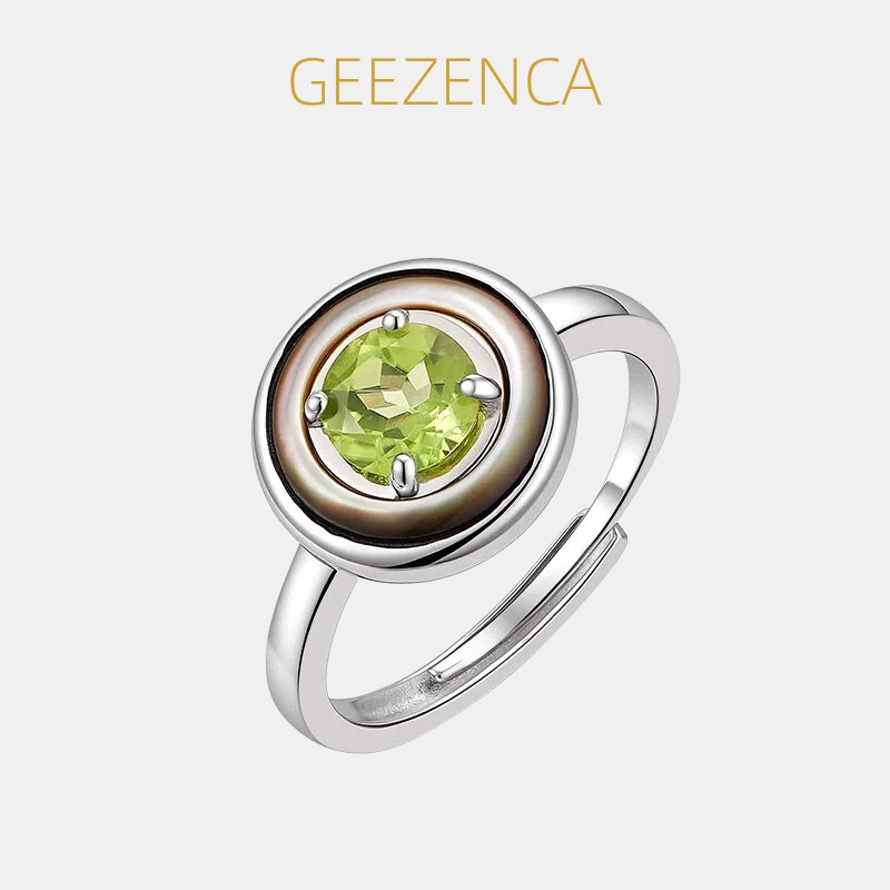 GEEZENCA 925 Perak Murni Cinci - Birthstone Ring Set ulasan dan harga