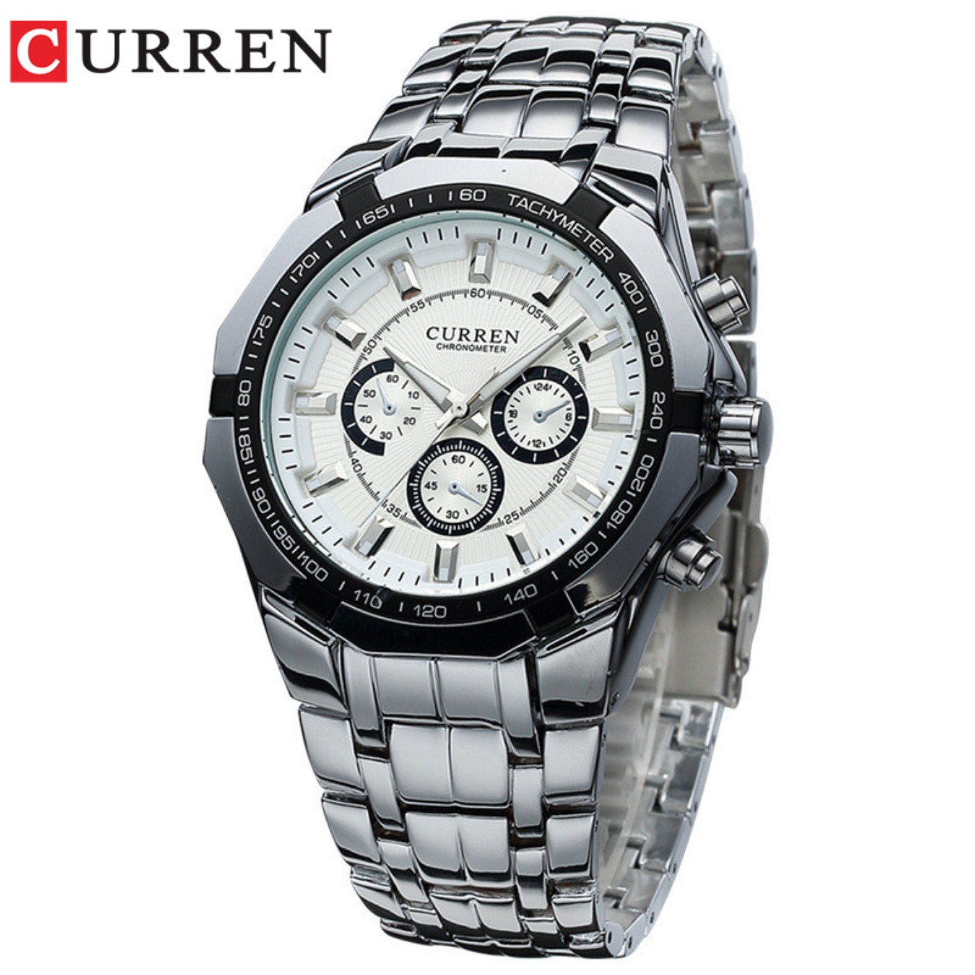 CURREN Jam Tangan Pria Olahrag - Jewelry Watch ulasan dan harga