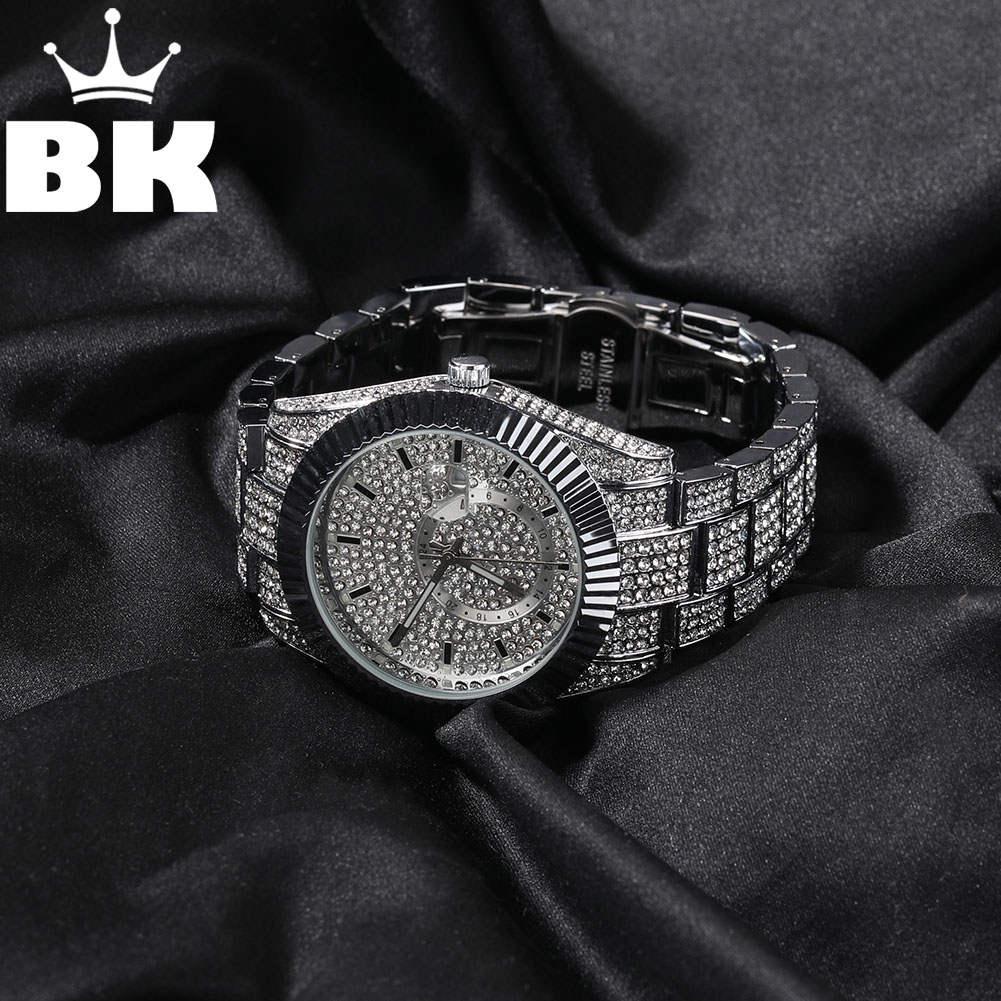 THE BLING KING jam tangan pria - King'S Jewelry Watches ulasan dan harga