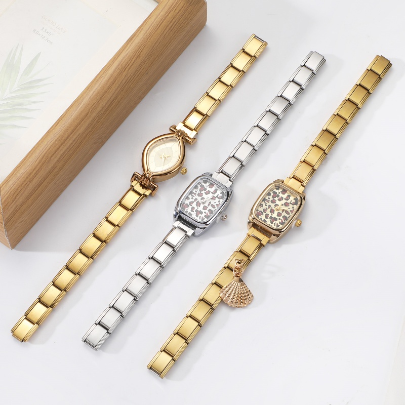 Gelang Jam Tangan Stainless St - Jewelry Making Watches ulasan dan harga
