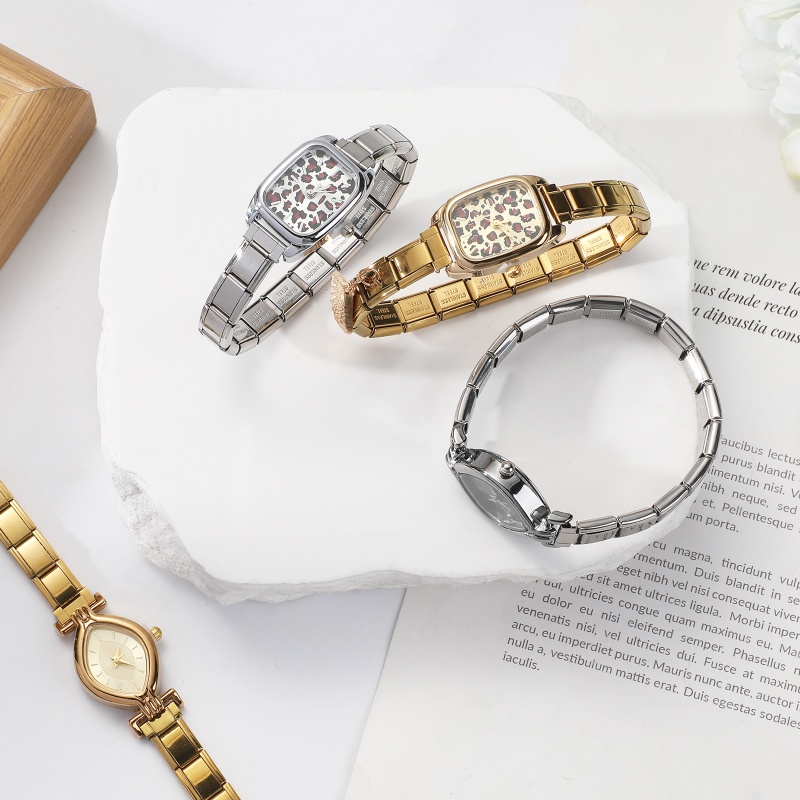 Gelang Jam Tangan Stainless St - Jewelry Making Watches ulasan dan harga
