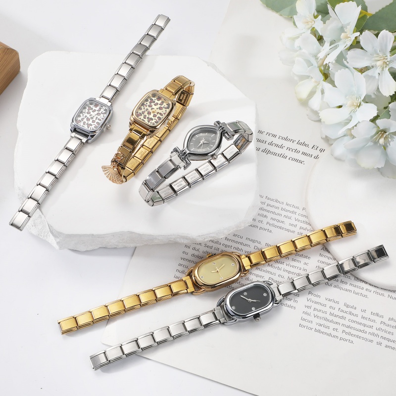 Gelang Jam Tangan Stainless St - Jewelry Making Watches ulasan dan harga