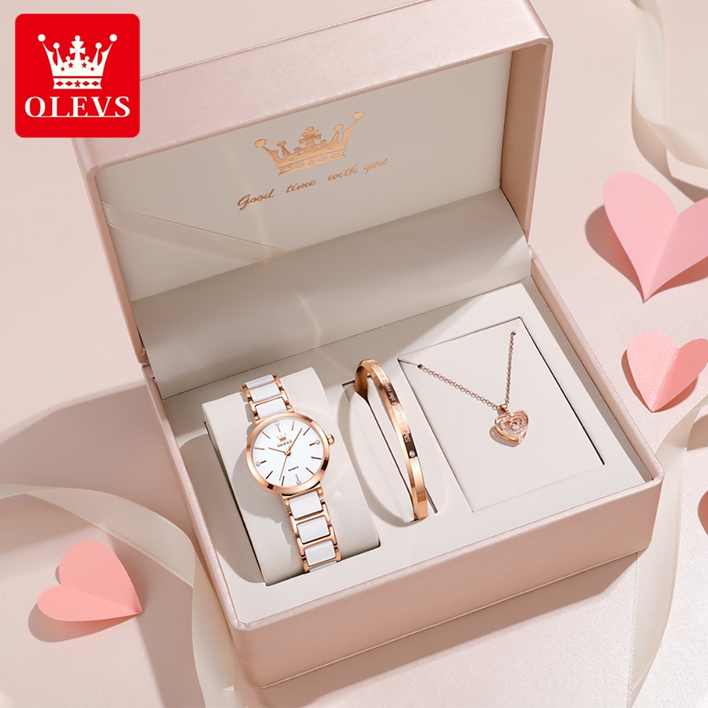 Jam Tangan Wanita OLEVS 5877 M - Jewelry Watch ulasan dan harga