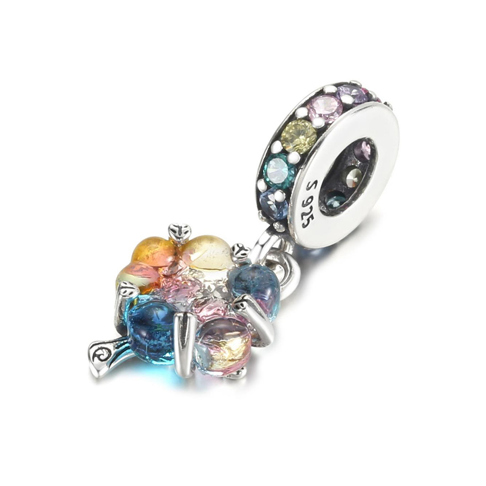 Gantungan Manik Perak 925 Ster - Paradise Jewelry & Watches Dolphin Mall ulasan dan harga