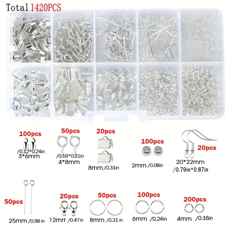 1420pcs 1 kotak Set Perlengkap - Jewelry Repair & Watches Durham Nc ulasan dan harga