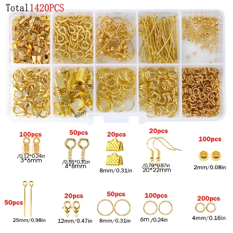 1420pcs 1 kotak Set Perlengkap - Jewelry Repair & Watches Durham Nc ulasan dan harga