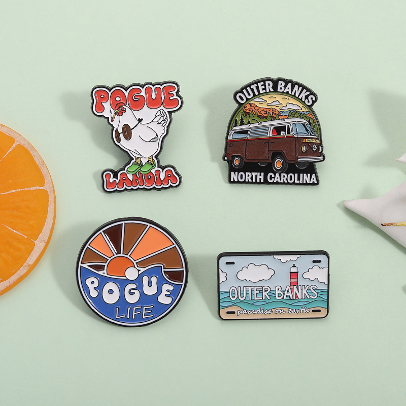 Pin Enamel Outer Banks Paradis - Paradise Jewelry & Watches Dolphin Mall ulasan dan harga