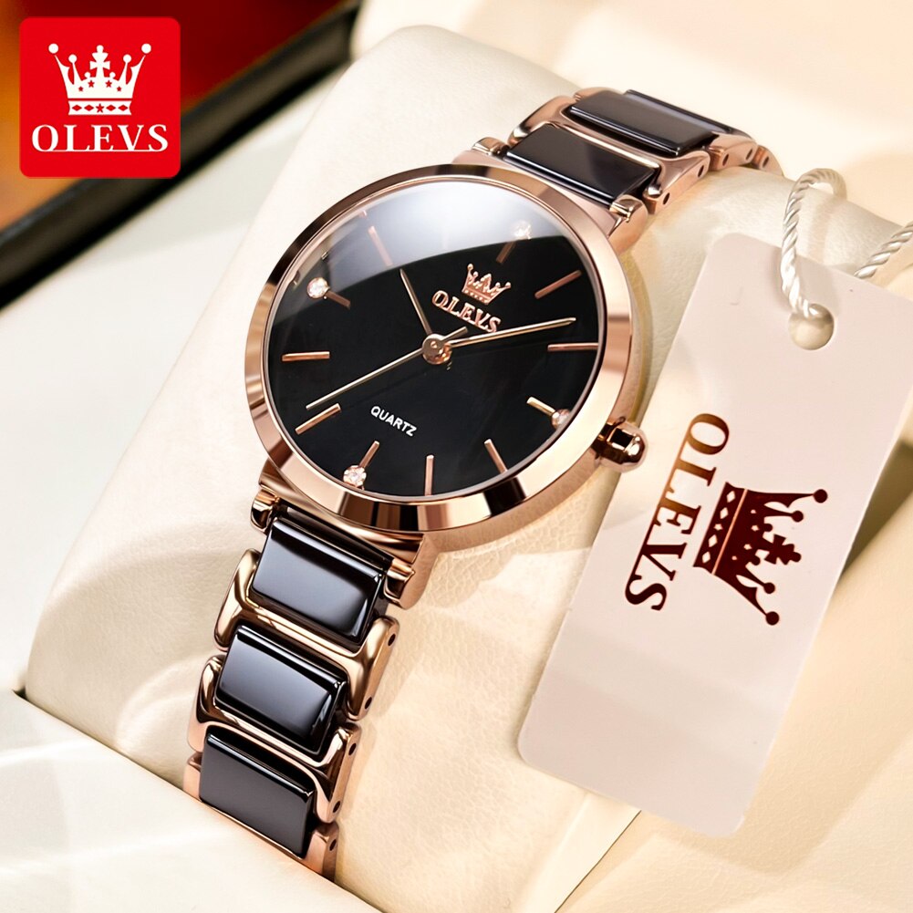 OLEVS jam tangan kuarsa untuk  - Jewelry Watches Gold ulasan dan harga