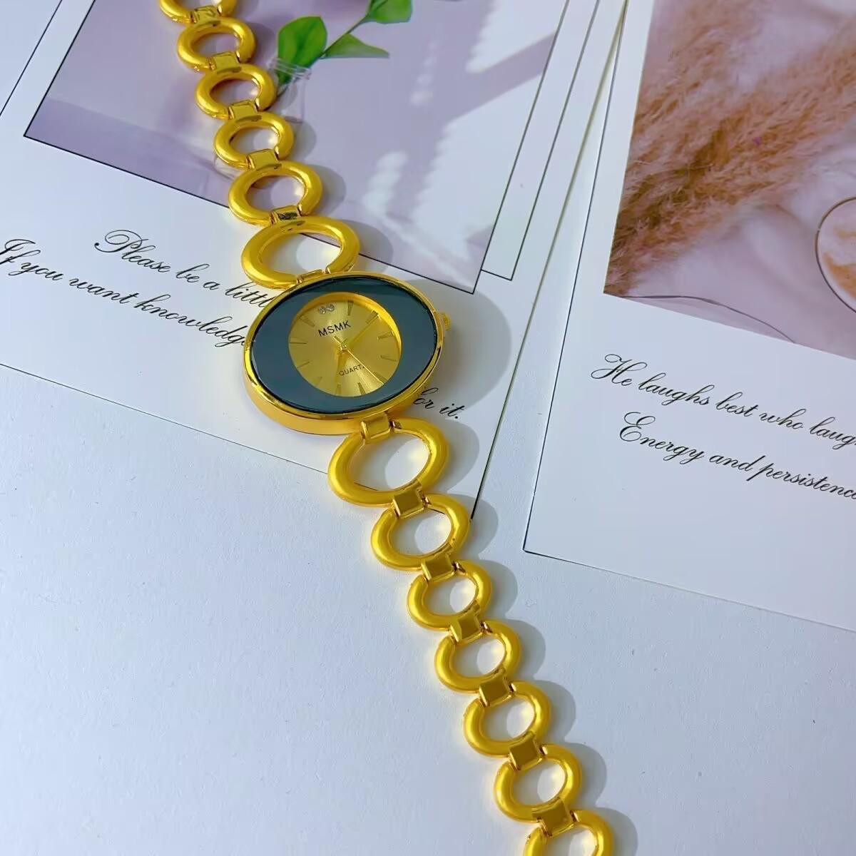Jam Tangan Berlapis Emas 24K A - Jewelry Watches Gold ulasan dan harga